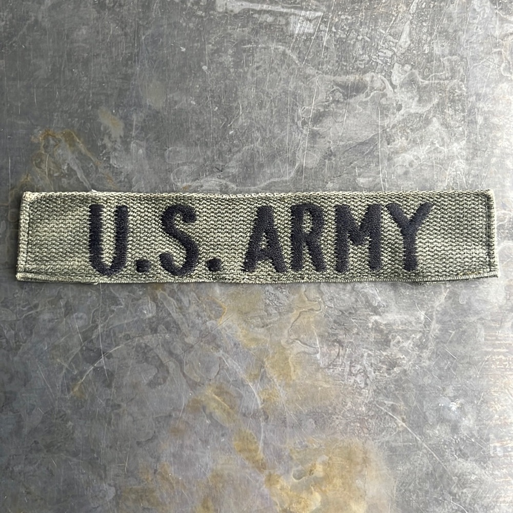 U.S. ARMY embroidered tape patch - Vintage
